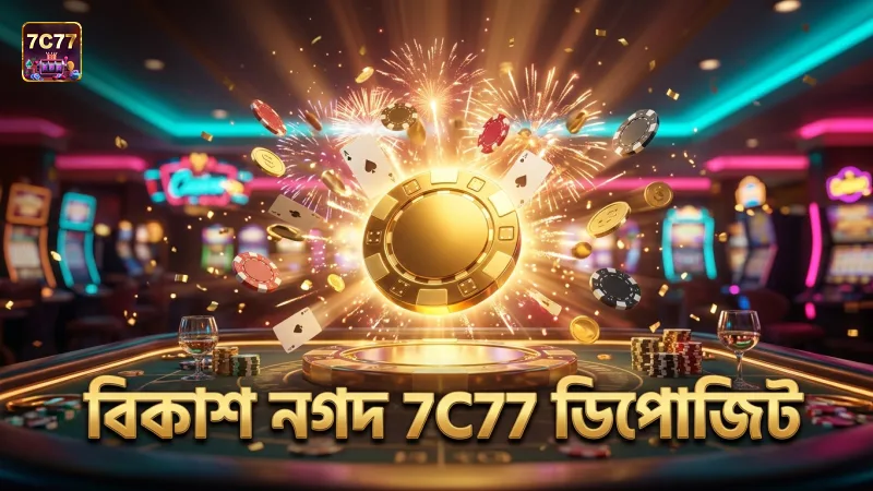 বিকাশ ও নগদ দিয়ে 7C77 ডিপোজিট দ্রুত সম্পন্ন করুন