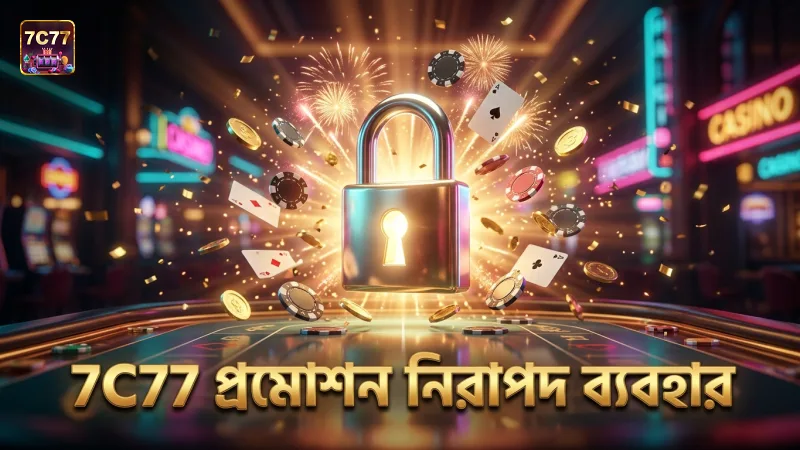 7C77 প্রমোশন ব্যবহারে নিরাপত্তা ও বিশ্বাস গুরুত্বপূর্ণ