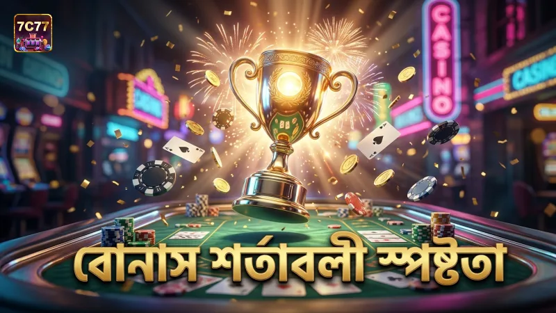 বোনাস শর্তাবলী বোঝা জেতার কৌশলে সাহায্য করে