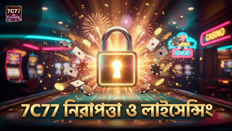 লাইসেন্স ও নিরাপত্তায় 7C77 এর কঠোর মান অনুসরণ