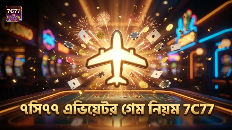 ৭সি৭৭ এর বিশ্লেষণে এভিয়েটর গেম নিয়মাবলী স্পষ্ট করা হয়েছে।
