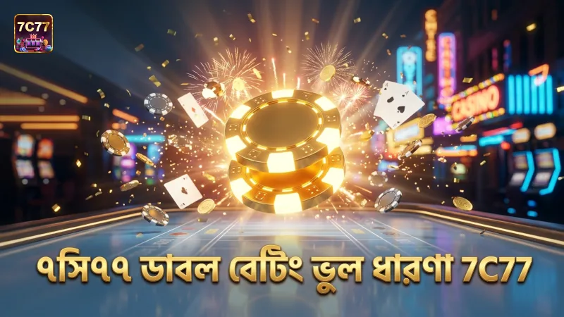 ডাবল বেটিং নিয়ে প্রচলিত ভুল ধারণাগুলো ৭সি৭৭ বিশ্লেষণ করে।