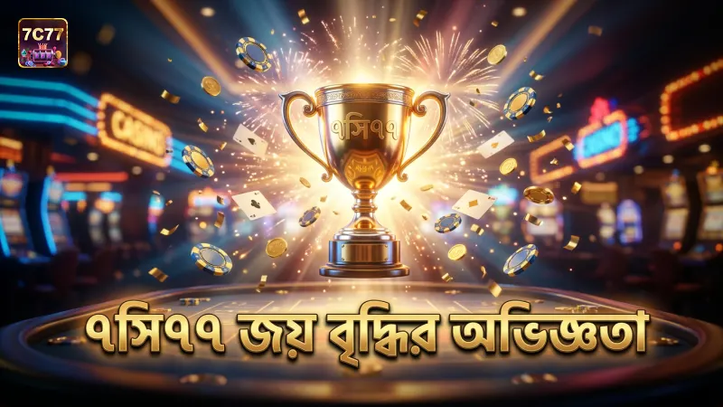 ৭সি৭৭ এর পরিসংখ্যানভিত্তিক অভিজ্ঞতা জয়ের হার বৃদ্ধিতে সহায়ক।