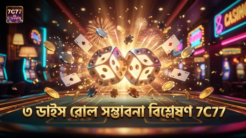 3টি ডাইস রোলের সম্ভাবনা ও ফলাফল পর্যালোচনা