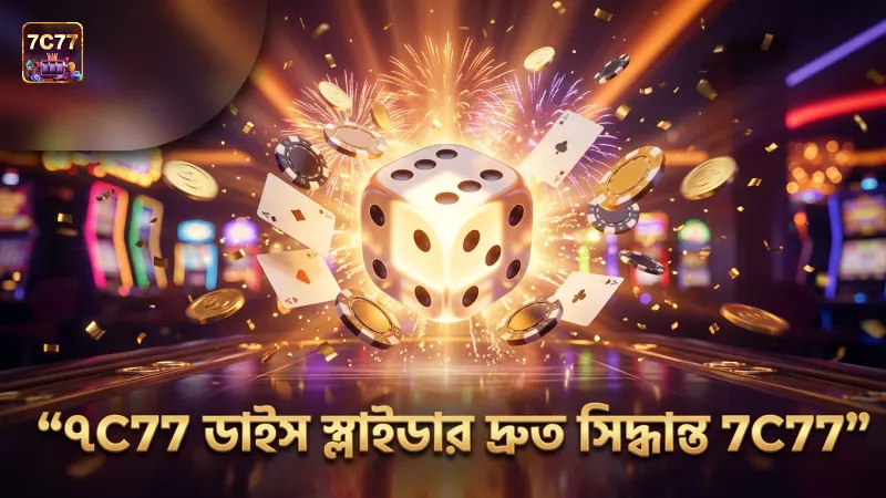 ৭C77-এর ডাইস স্লাইডার দ্রুত ও নির্ভরযোগ্য সিদ্ধান্তে সাহায্য করে