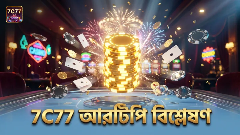 7C77-এর বিশ্লেষণে আরটিপি ও বোনাস ফ্রিকোয়েন্সি পর্যালোচনা