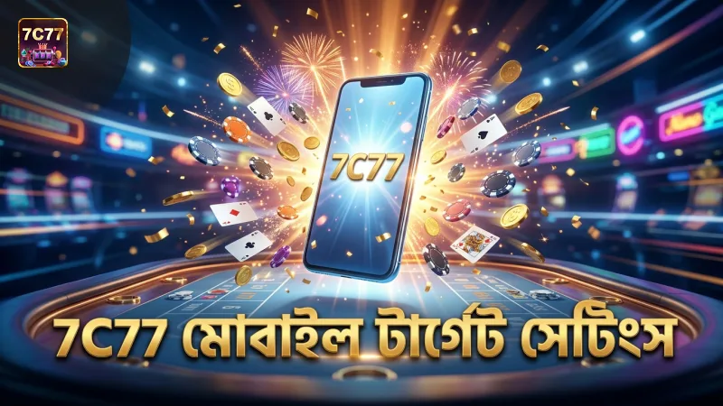 7C77 মোবাইল ইন্টারফেসে সহজ টার্গেট সেটিংস সুবিধা