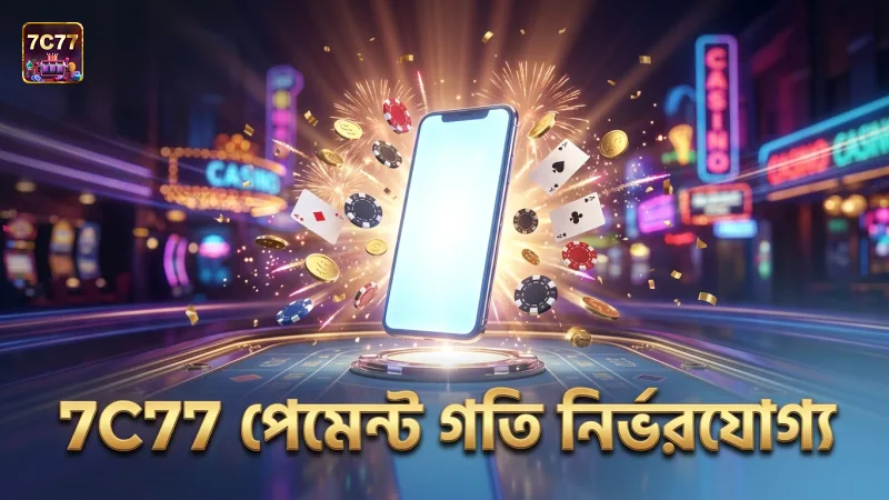 7C77-এ পেমেন্ট পদ্ধতির গতি নির্ভরযোগ্যতা বৃদ্ধি করে
