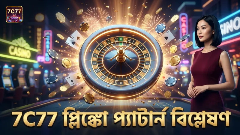 7C77 প্লিঙ্কো বলের পতনের প্যাটার্ন মনিটর করে ফলাফল উন্নত করে