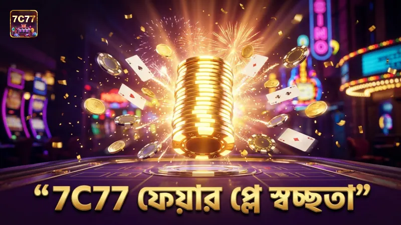 ফেয়ার-প্লে এবং স্বচ্ছ কয়েন বন্টনে 7C77 বিশ্বাসযোগ্যতা